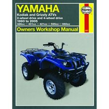 Picture of Haynes Workshop Manual Yamaha Kodiak 400, 425 & Grizzys 600 93-05