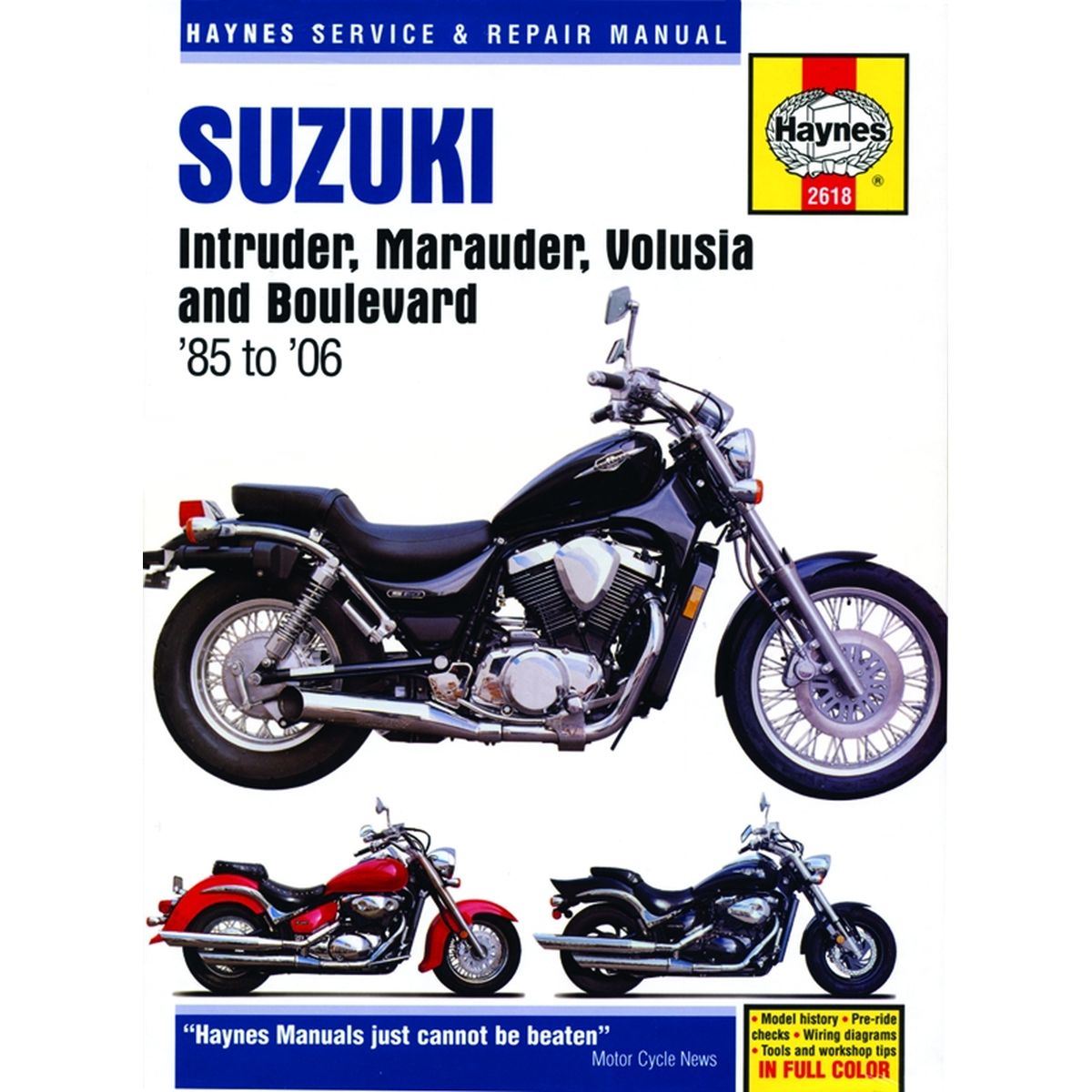 1992 Suzuki Intruder 800 Haynes Online Repair Manual Select Access
