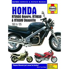 Picture of Haynes Workshop Manual Honda NTV600 Revere, NTV650, NT650 Deauville 88-05