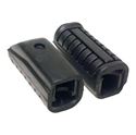 Picture of Footrest Rubbers 19mm x 15mm Rectangle & 85mm Long (Pair)