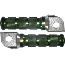 Picture of Footrests Anodised Kawasaki Green (Pair)
