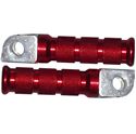 Picture of Footrests Anodised Suzuki Red (Pair)