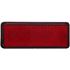Picture of Reflector Red Rectangle Bolt-on Black Rim 85mm x 30mm