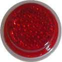 Picture of Reflector Red Round 10 x Stick-on O.D 20mm (Per 10)