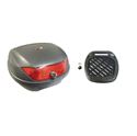 Picture of Top Box Plastic Black Large with Detachable Base Plate 42 Litres
