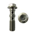 Picture of Banjo Bolt 10mm x 1.25 Twin Stainless with Hex Bolt (Per 5)
