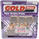 Picture of Goldfren 246-S33, FA442/4, SBS839, DP977 YZF R1, MT-01 2007 Fro Disc Pads (Pair)