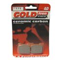 Picture of Goldfren AD175 as fitted to Brembo X20-60-01 Rear Caliper Disc Pads (Pair)