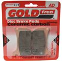 Picture of Goldfren AD276 as fitted to Beringer 4 Piston Caliper Disc Pads (Pair)