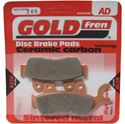 Picture of Goldfren AD285 as fitted to Honda CBF150/250 Front Disc Pads (Pair)