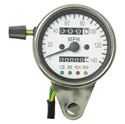 Picture of Speedo 60mm White face with luminous lighting, warning lights