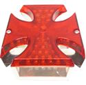 Picture of Taillight Complete Maltese Cross with LED Element