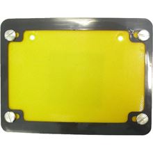 Picture of Number Plate Surround 6 Digit Black