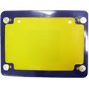 Picture of Number Plate Surround 6 Digit Blue