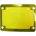 Picture of Number Plate Surround 6 Digit Gold
