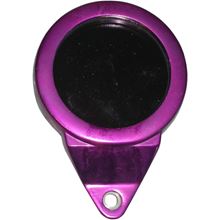 Picture of Licence Tax Disc Holder Service Round Purple Anodised