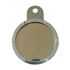 Picture of Tax Disc Holder Round 6 Screws,Gold Glass,Chrome Backing