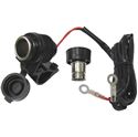 Picture of Handlebar Mounted Power Socket for charging GPS, MP3s, Phones