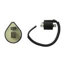 Picture of Ignition HT Coil 6v, 12v CDI Single 1 Spade Terminal (55mm)