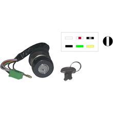 Picture of Ignition Switch Suzuki FZ50, FR80 77-80 (7 Wires)