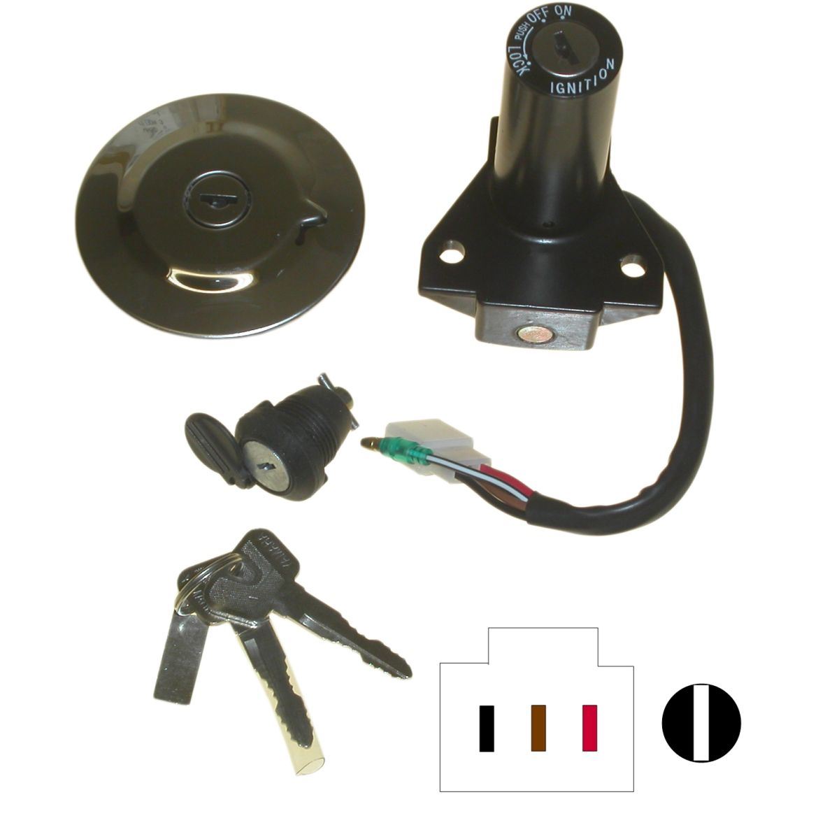 ybr 125 ignition switch