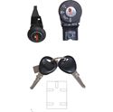 Picture of Ignition Switch & Seat Lock Peugeot Buxy, Zenith (5 Pin)