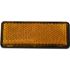 Picture of Reflector Amber Rectangle Stick-on 85mm x 30mm