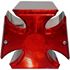 Picture of Custom Rear Stop Light Taillight Maltese Cross with Stop & Tail Bulb