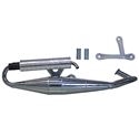 Picture of Exhaust Chrome Sports Piaggio Typhoon50, NRG, Runner, Zip50