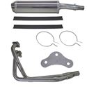 Picture of Exhaust Honda FJS600 Silverwing 2001-2005 Stainless Steel