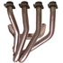Picture of Exhaust Down Pipes Stainless Honda CBR1100XX 1999-2007 Inj. (Set)