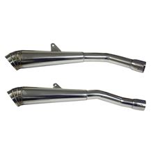 Picture of Stainless Steel GP Silencers with conn.pipes YZF R1 07-08