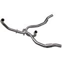 Picture of Exhaust Down Pipes Stainless Suzuki SV1000 (Set)