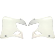 Picture of *Radiator Scoops White Yamaha YZ125, YZ250, WR250 96-01 (Pair)