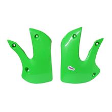 Picture of Radiator Scoops Green 05 Kawasaki KX65 01-08, KLX110 02-08, RM (Pair)