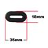Picture of Side Panel Rubbers Honda Style 35mm x 18mm Oval Hole (Per 10)