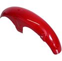 Picture of Front Mudguard Red Plastic Honda CG125 98-03 (Holes ..)