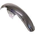 Picture of Front Mudguard Chrome Yamaha RXS100 (Holes..)