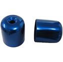 Picture of Bar End Cover Blue RGV250, GSXR750L,M (Pair)