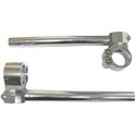 Picture of Handlebar CNC Silver Clip On's 37mm Fork (Pair)