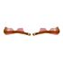 Picture of Hand Guards Wrap Round with Alloy Inserts Orange (Pair)