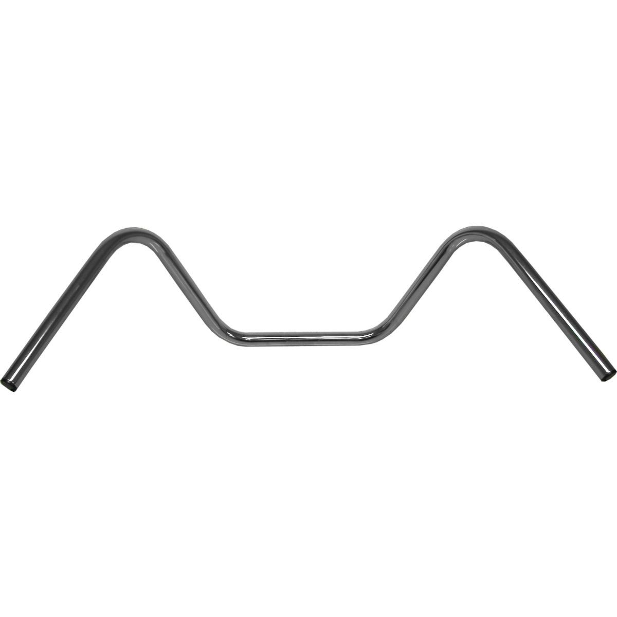 AW Motorcycle Parts. Handlebar Chrome Pullback 7"Rise