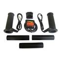 Picture of Grips Heated Black Bar End Type to fit 7/8"& 1" Handlebars (Pair)