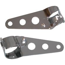 Picture of Headlight Brackets Chrome to fit forks 26mm to 37mm (Pair)