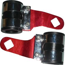 Picture of Headlight Brackets Red Deluxe to fit forks 26mm to 37mm (Pair)