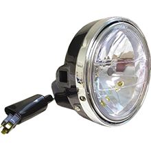 Picture of Headlight Round Complete Yamaha RD350 LC 8" Clear Lens