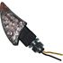 Picture of Indicator LED Wave Tips Black Short Stem with Clear Lens E-Mar (Pair)