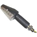 Picture of Complete Indicator LED Arrow Black Long Stem with Clear Lens E-Marked