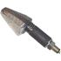 Picture of Complete Indicator LED Arrow Carbon Long Stem with Clear Lens E-Marked (Pair)