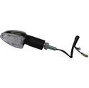 Picture of Complete Indicator LED Arrow Black Short Stem with Clear Lens E-Marked (Pair)